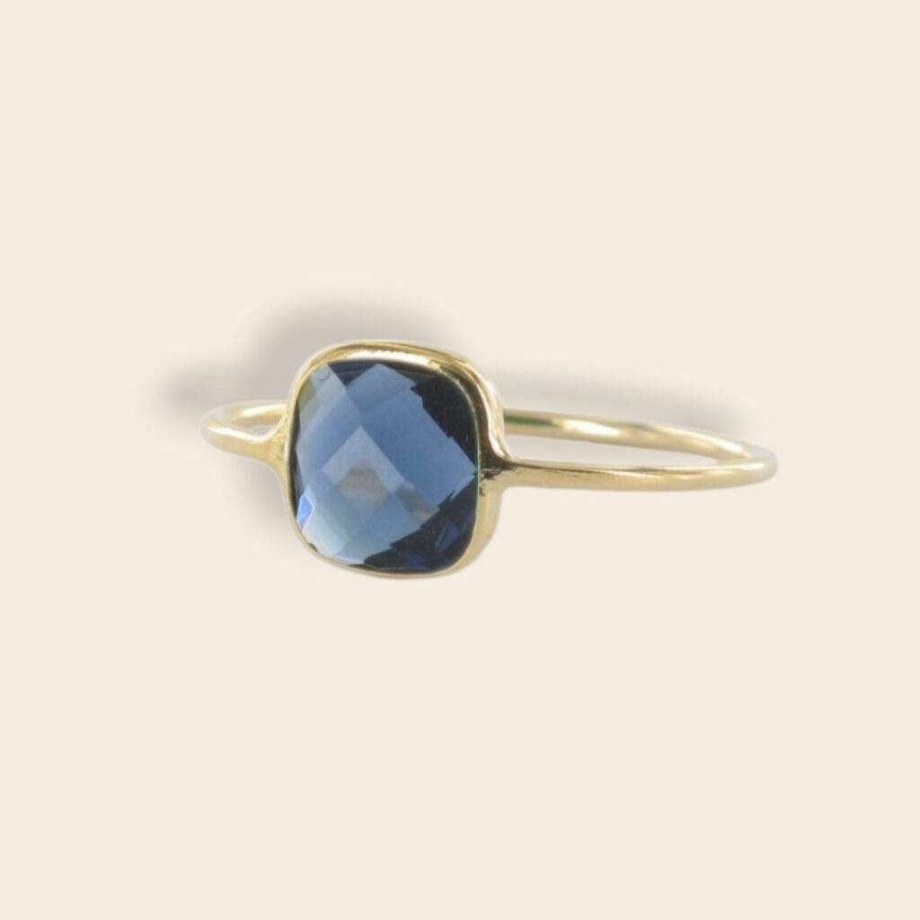 Bague Grace - Bleu foncé