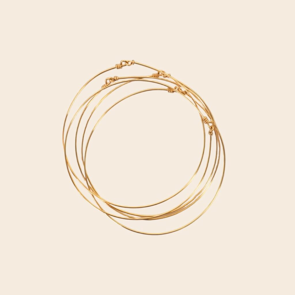 Bracelet JADE Doré