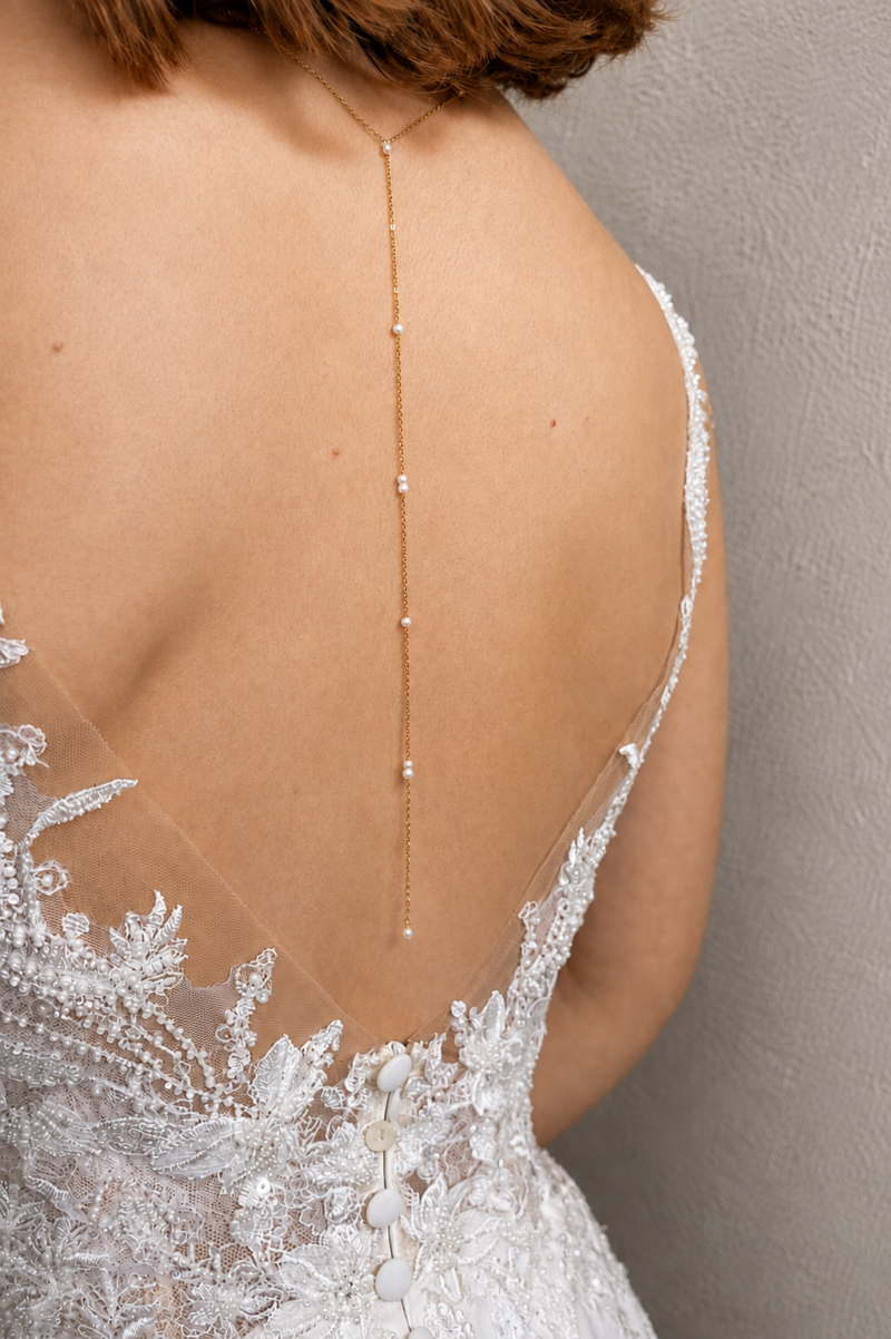 Collier de dos JEANNE Doré