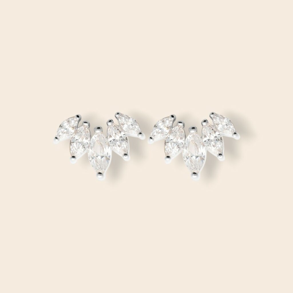 Boucle ALBA Blanc