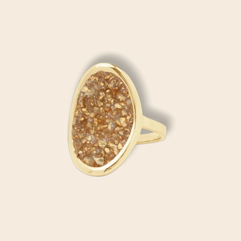 Bague IRINA Oxyde dorée