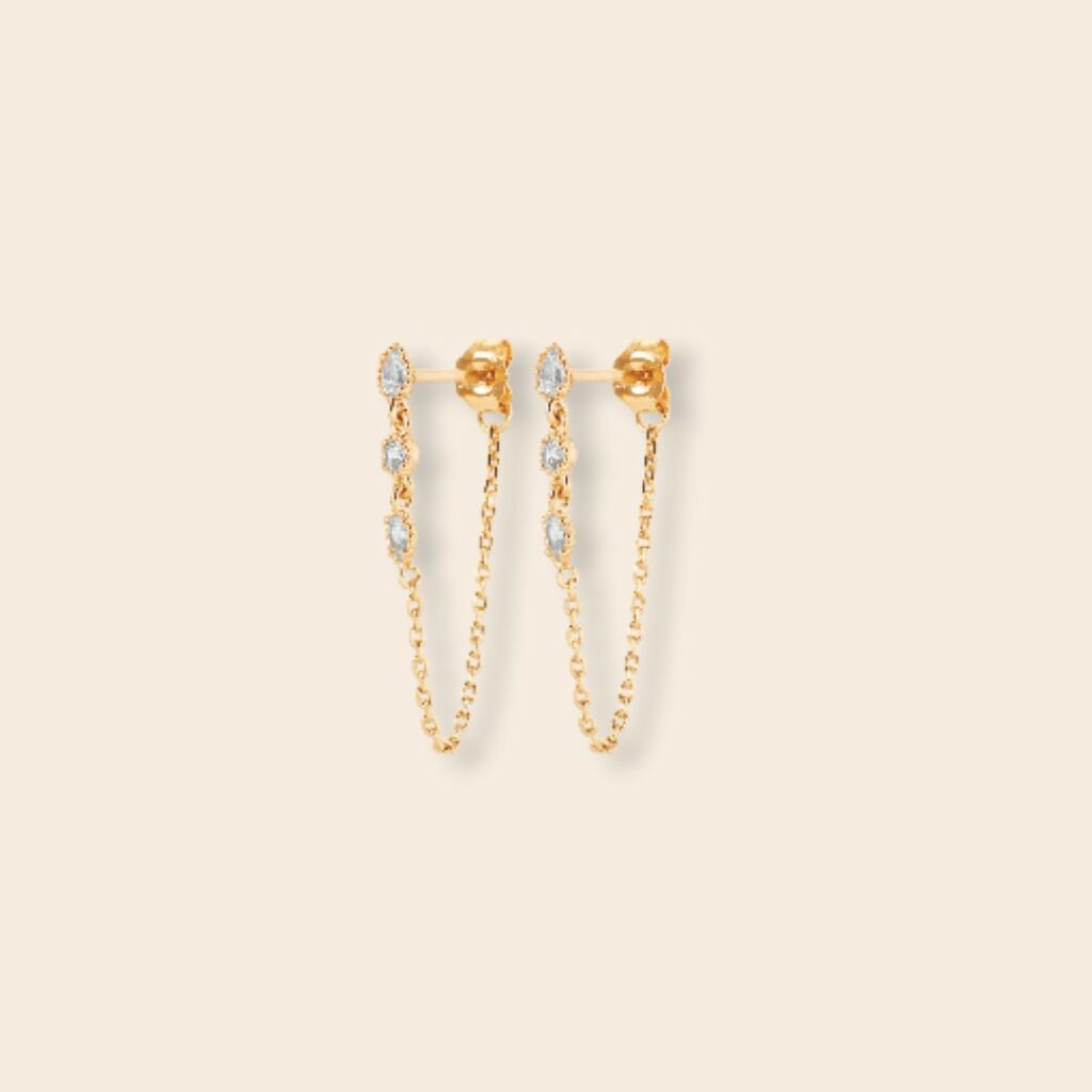 Boucles ELENA – Doré