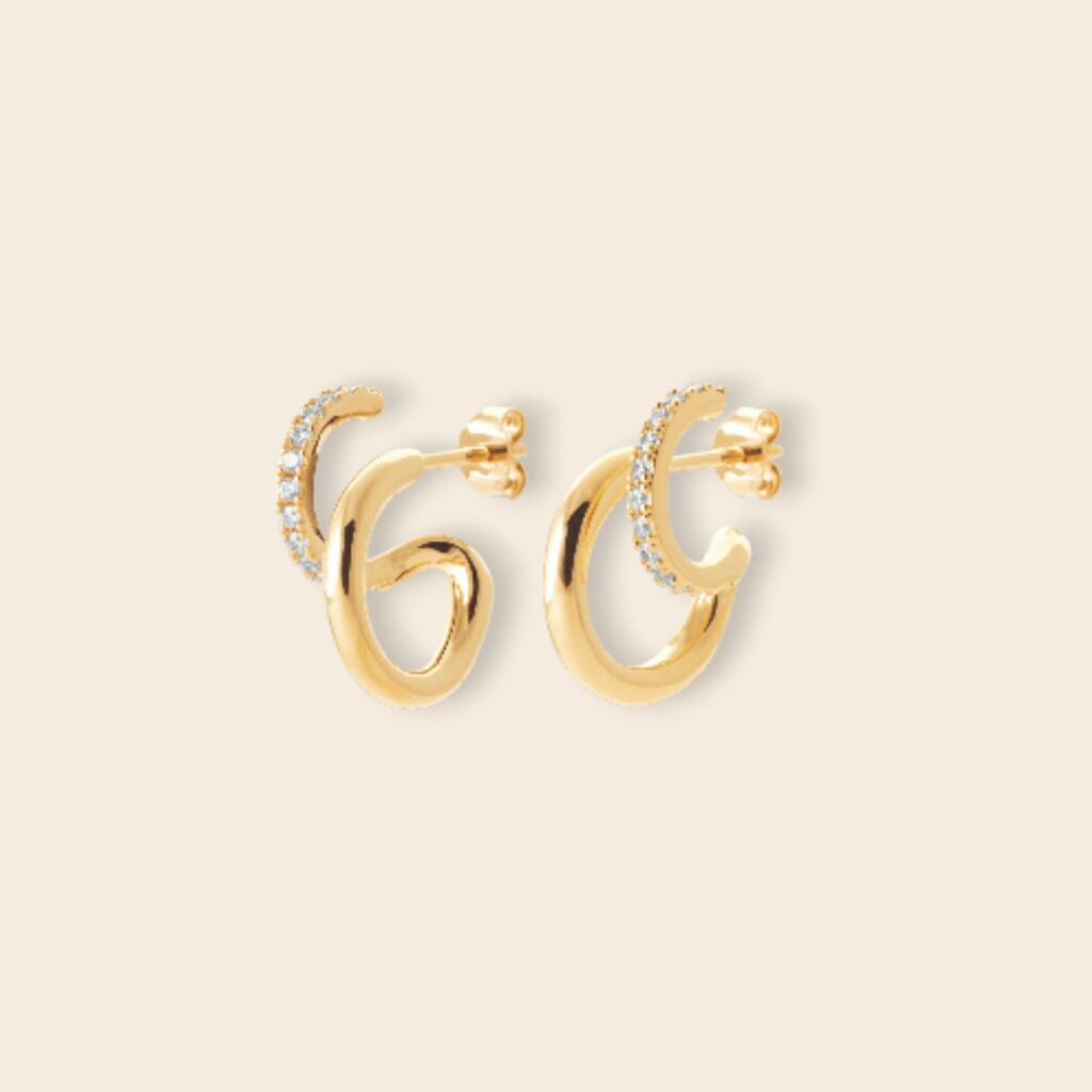 Boucles LIVIA – Doré