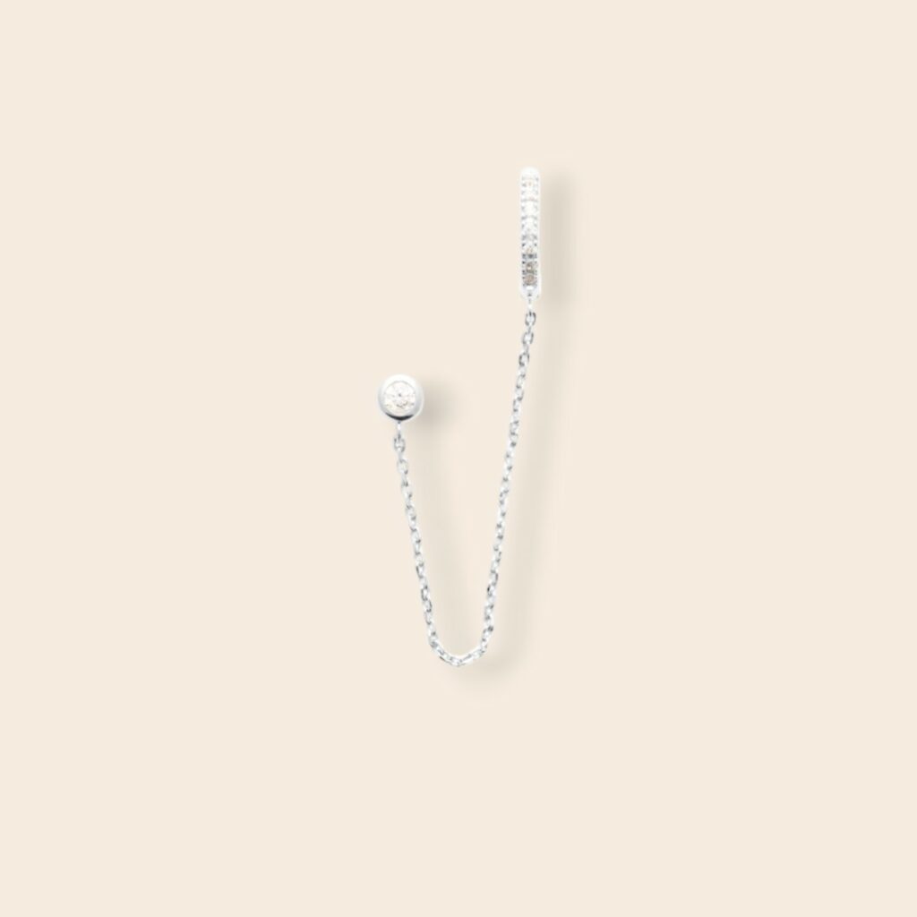Mono Boucle CHARLINE – Argent