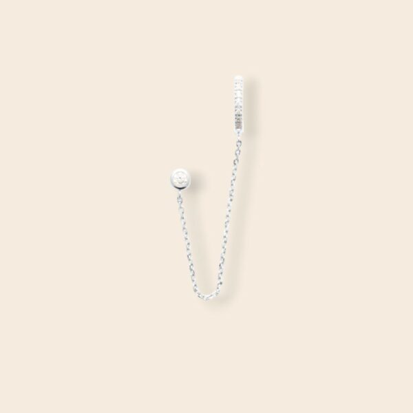 Mono Boucle CHARLINE - Argent