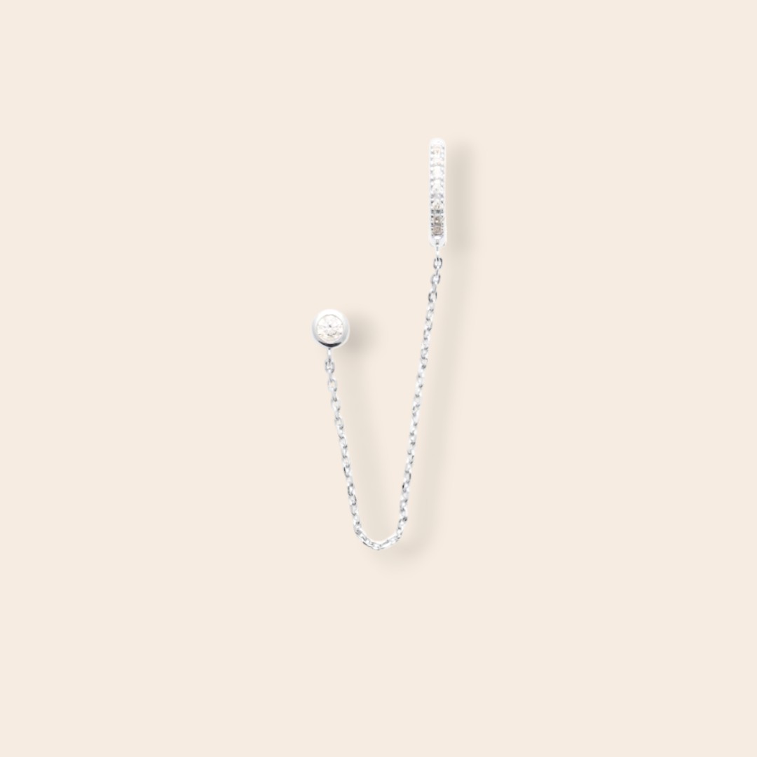Mono Boucle CHARLINE - Argent