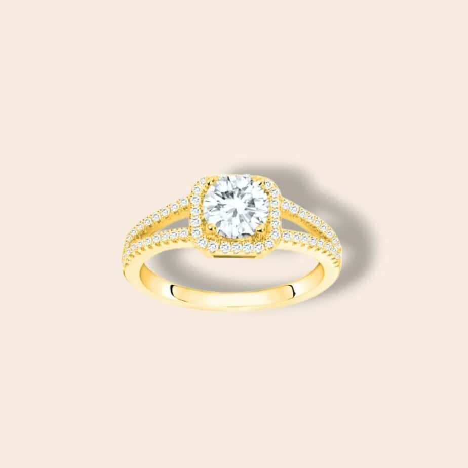 Bague HORTENSE – Doré