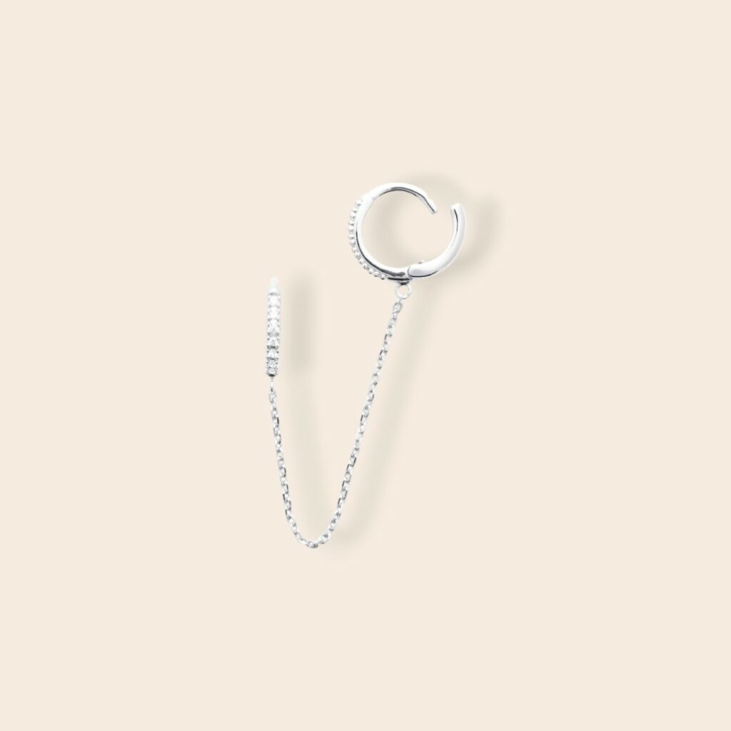 Mono Boucle EVA – Argent