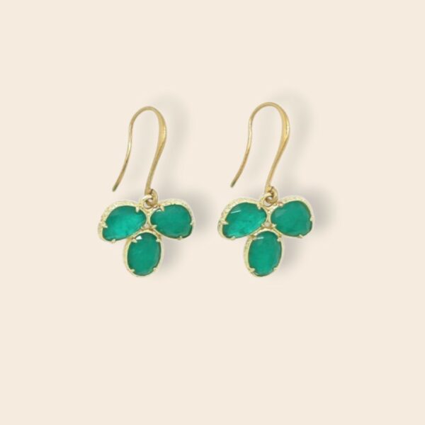 Boucles ALBA Quart vert