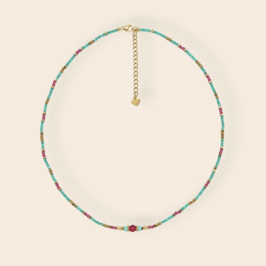 Collier MIRA Amazonite