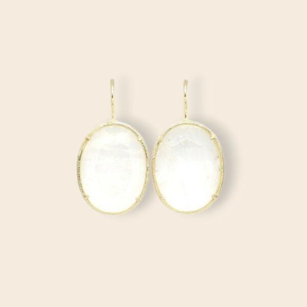 Boucles SUZANNE Cristal de roche