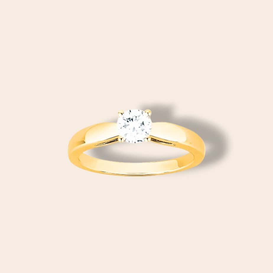 Bague FRANCE Doré