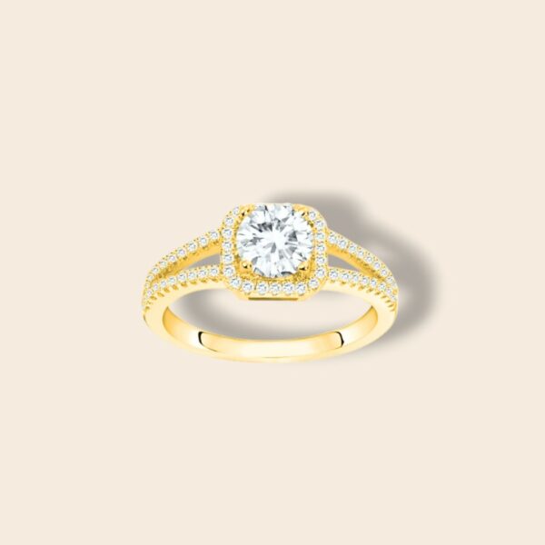 Bague HORTENSE - Doré