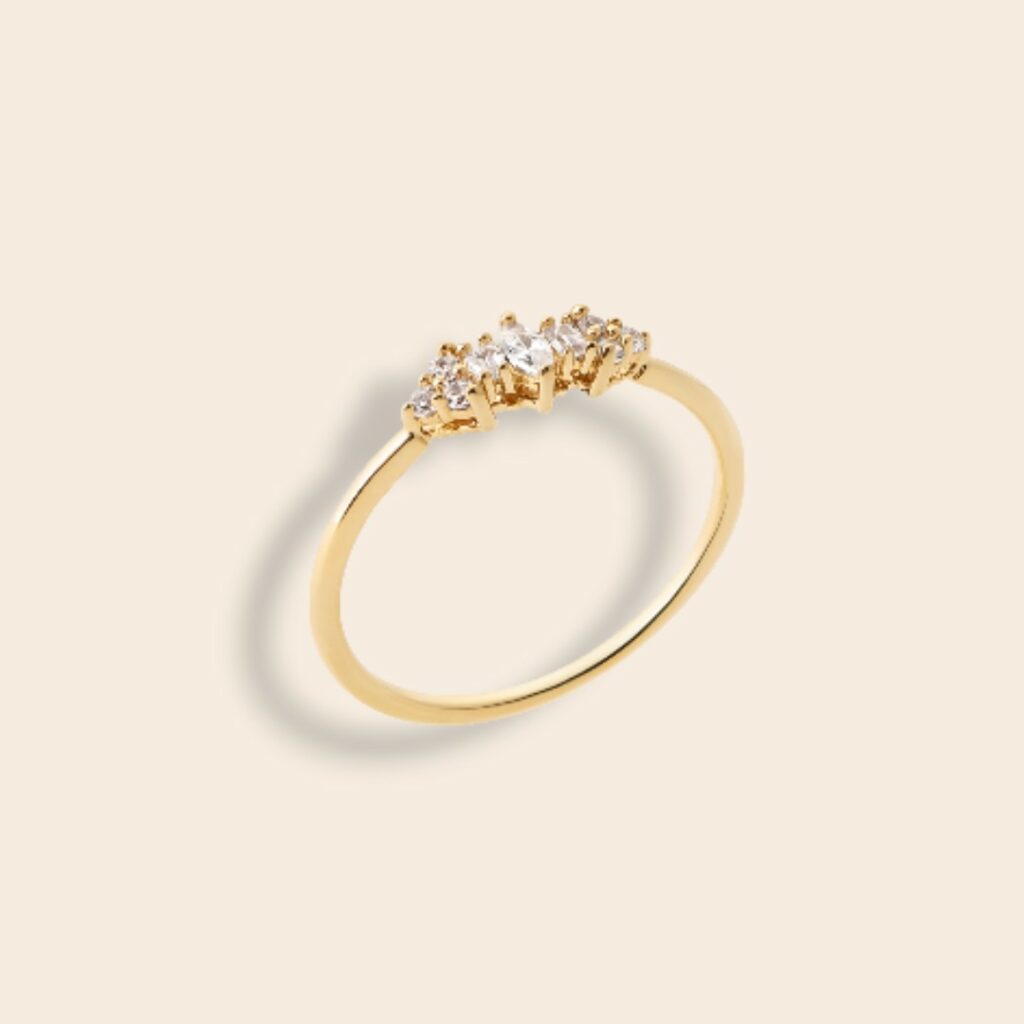 Bague Cassie – Doré