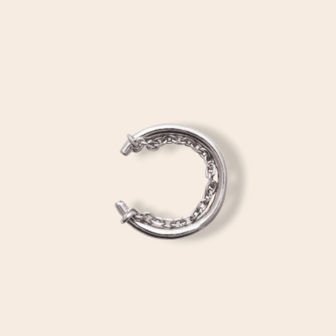 Boucle Helix MARIA - Argent