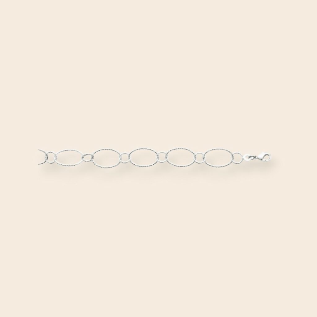 Bracelet KARY ovale - Argent