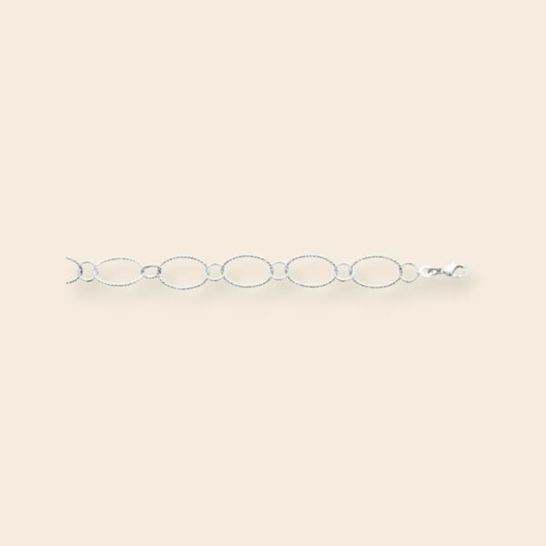 Bracelet KARY ovale - Argent