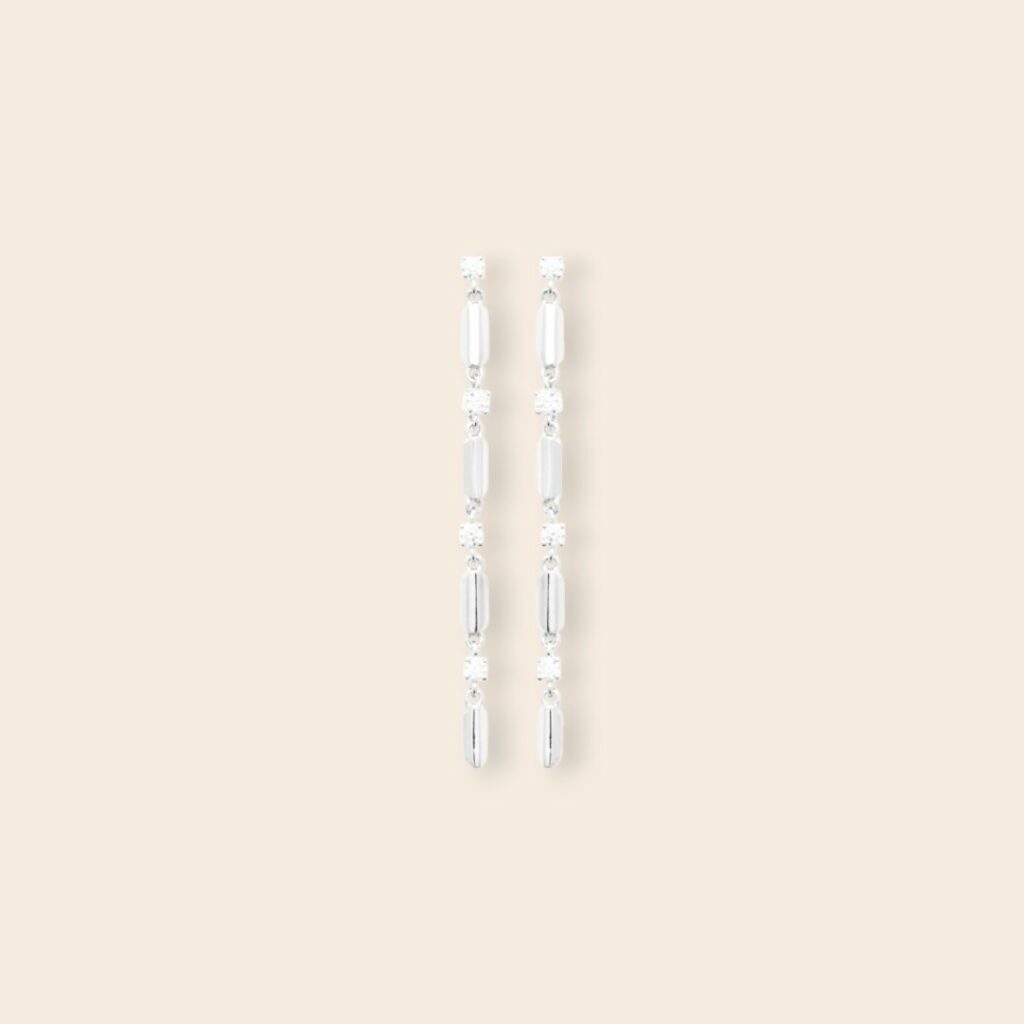 Boucles CLEMENTINE – Argent