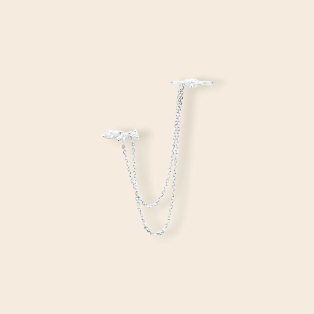 Mono Boucle VICTORIA – Argent