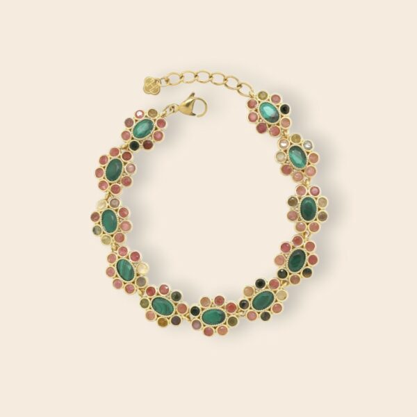 Bracelet ATHENAIS Malachite