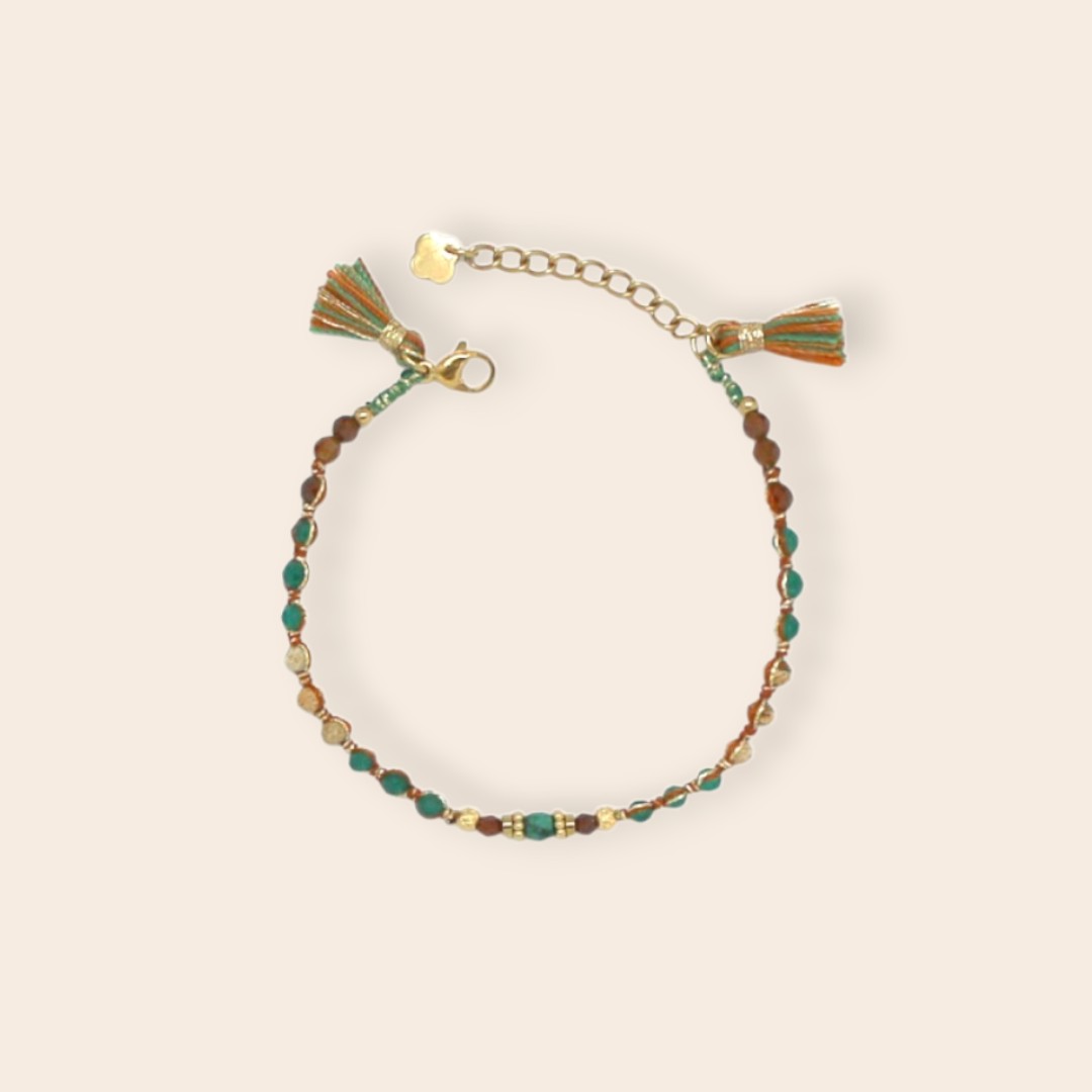 Bracelet LILOU Malachite