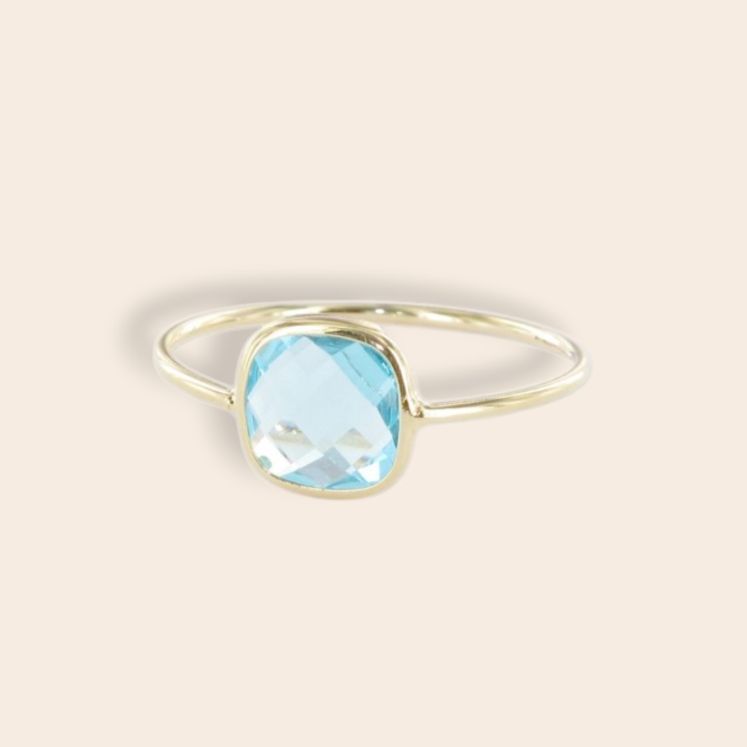 Bague Grace - Bleu clair