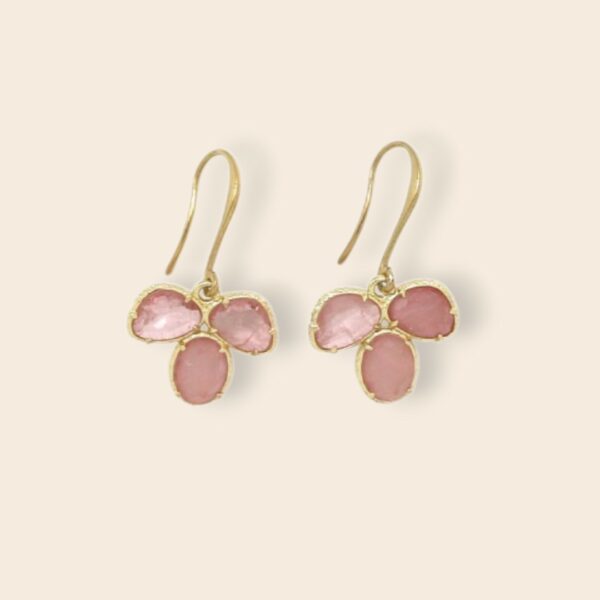 Boucles ALBA Quart rose