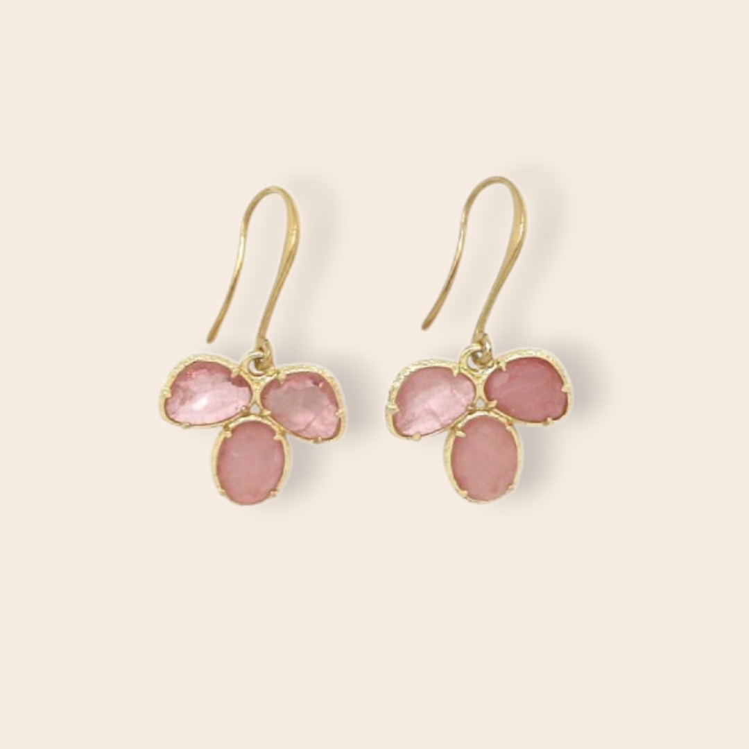 Boucles ALBA Quart rose