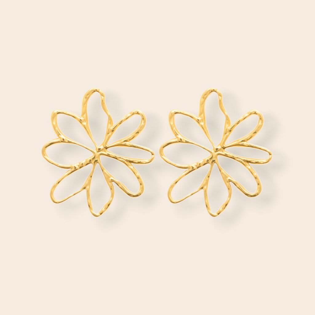 Boucles GIULIA Doré