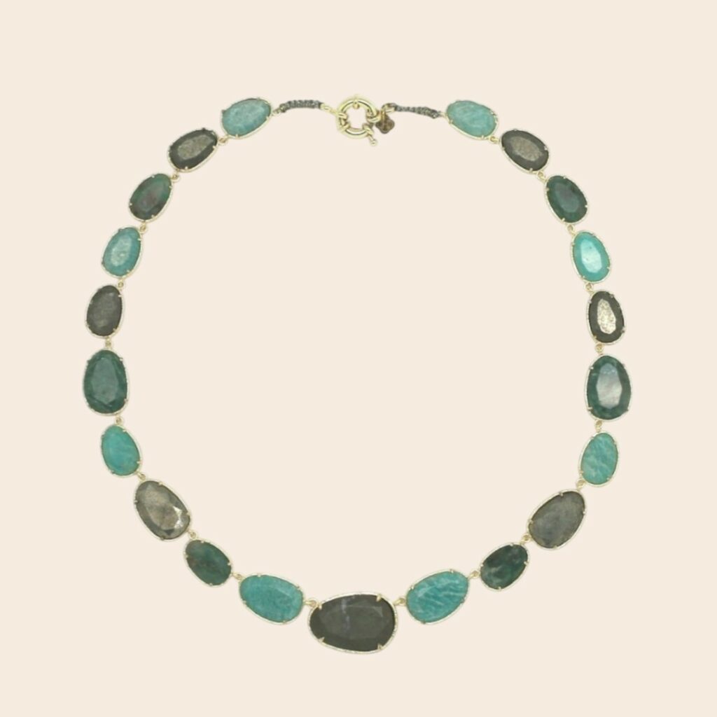 Collier DEVA Amazonite