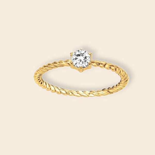 Bague FRANCINE Doré