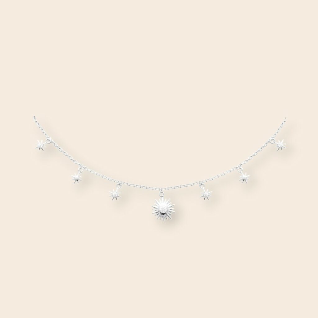 Collier ARIA Soleil Argent