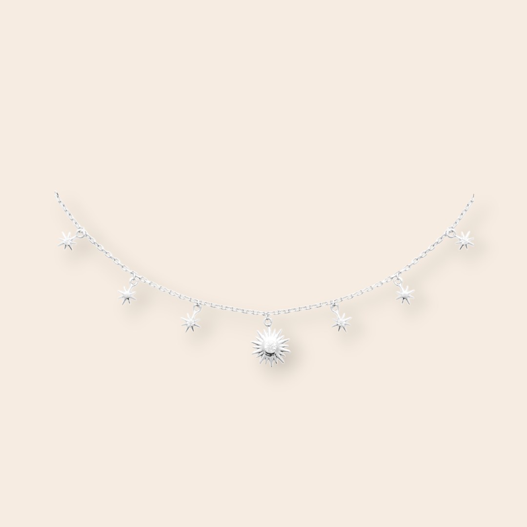 Collier ARIA Soleil Argent