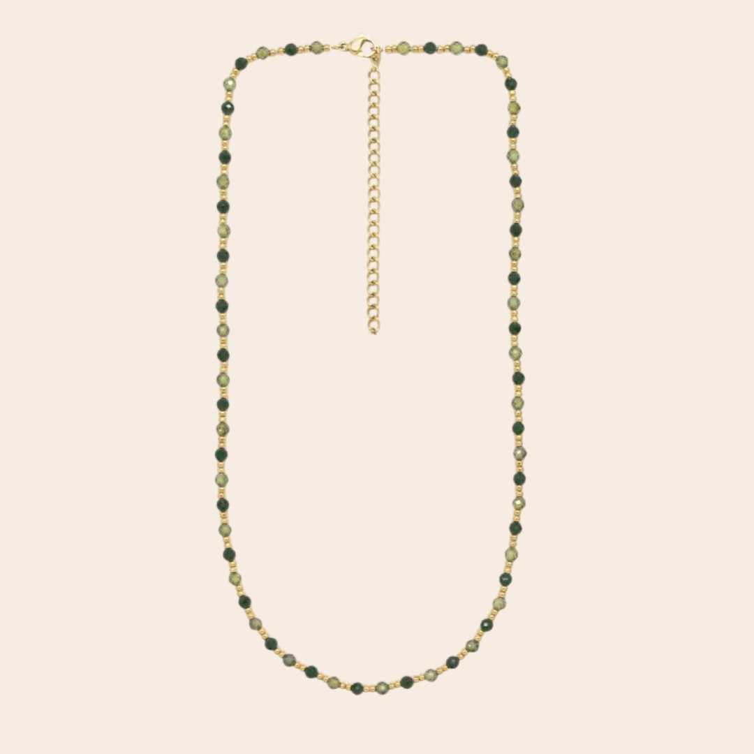 Collier Maïna vert