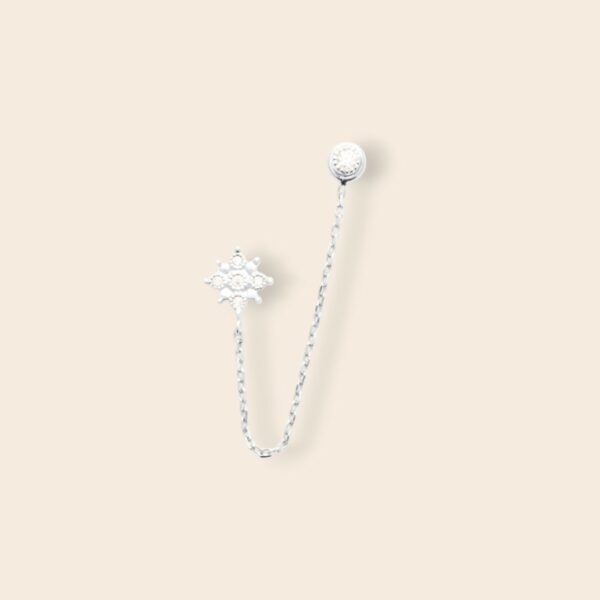 Mono Boucle ADARA argent