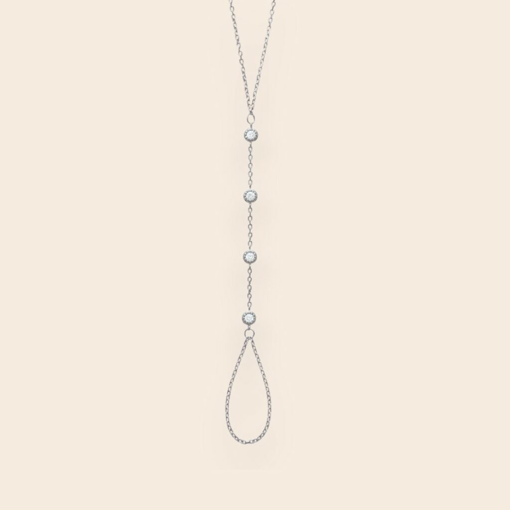 Bracelet de main argent CHARLINE