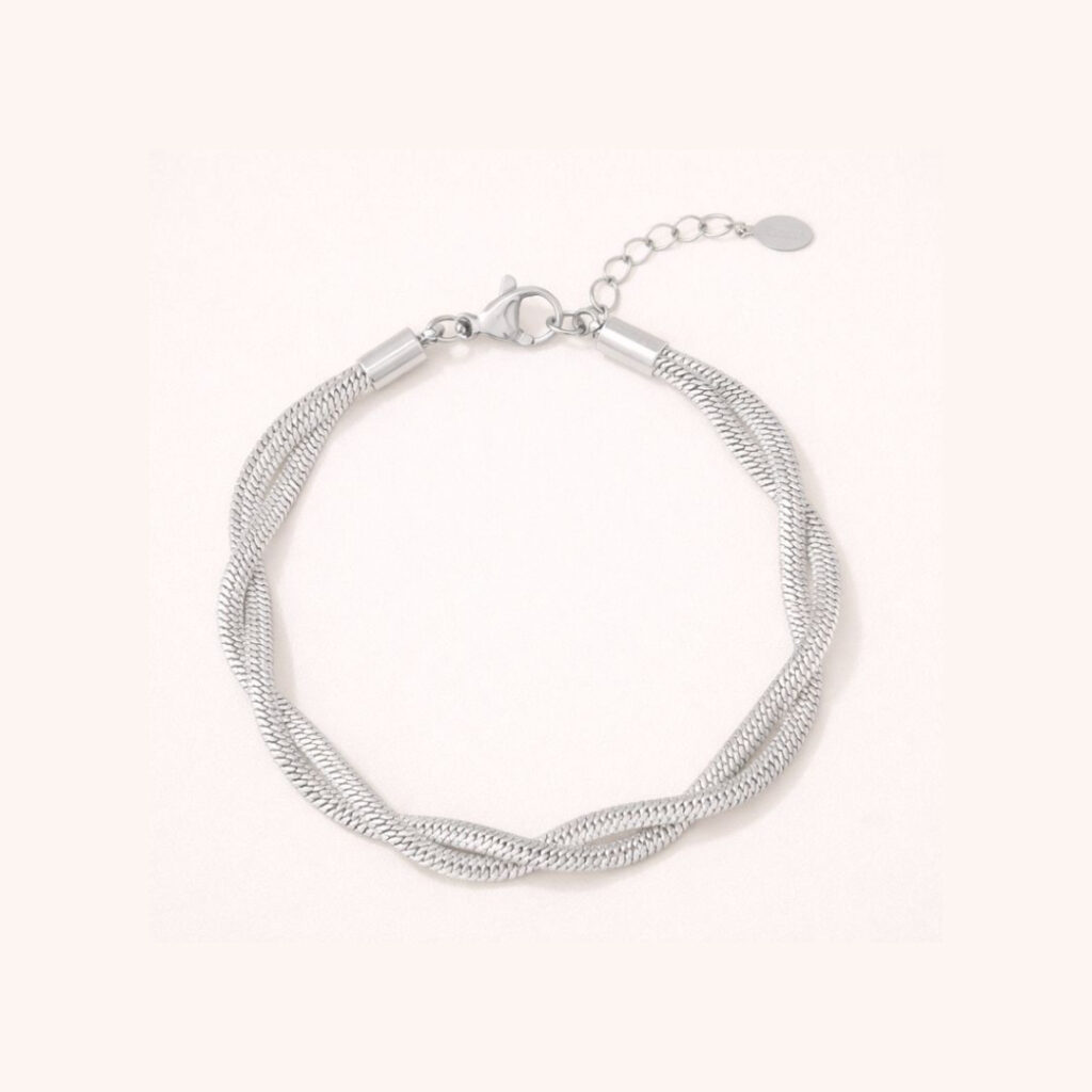 Bracelet EVA argent