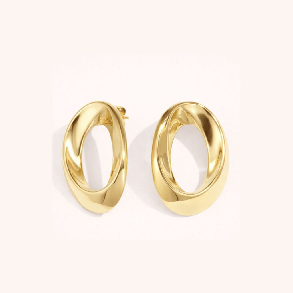 Boucles INAYA doré
