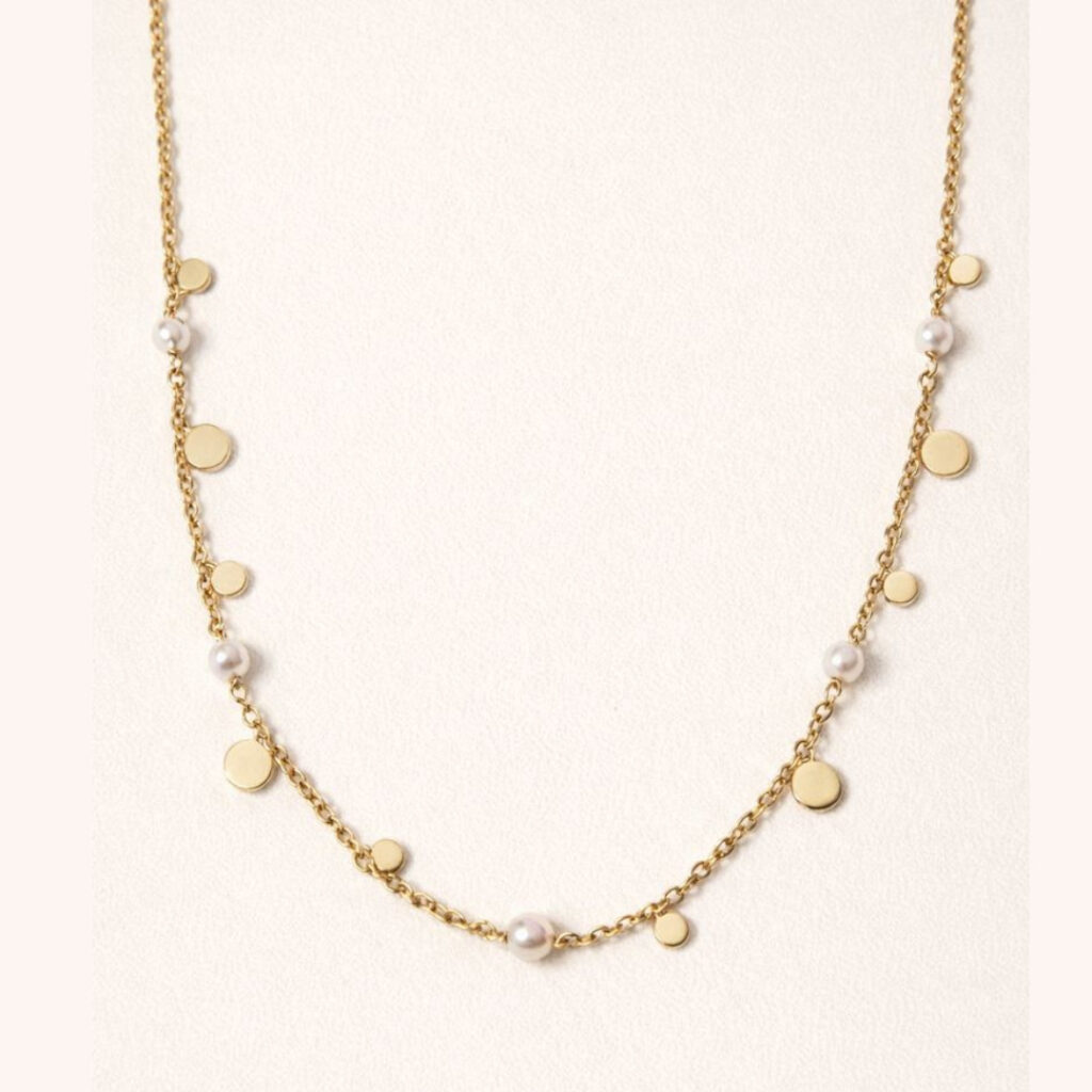 Collier PERLE doré