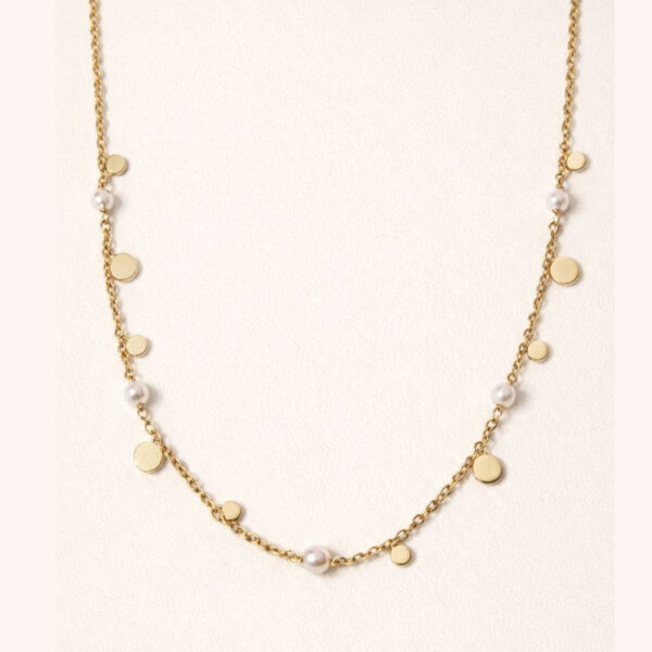 Collier PERLE doré