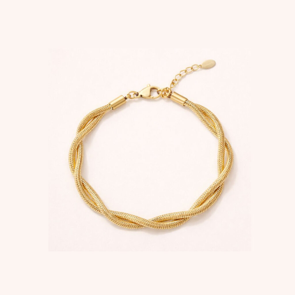Bracelet EVA doré