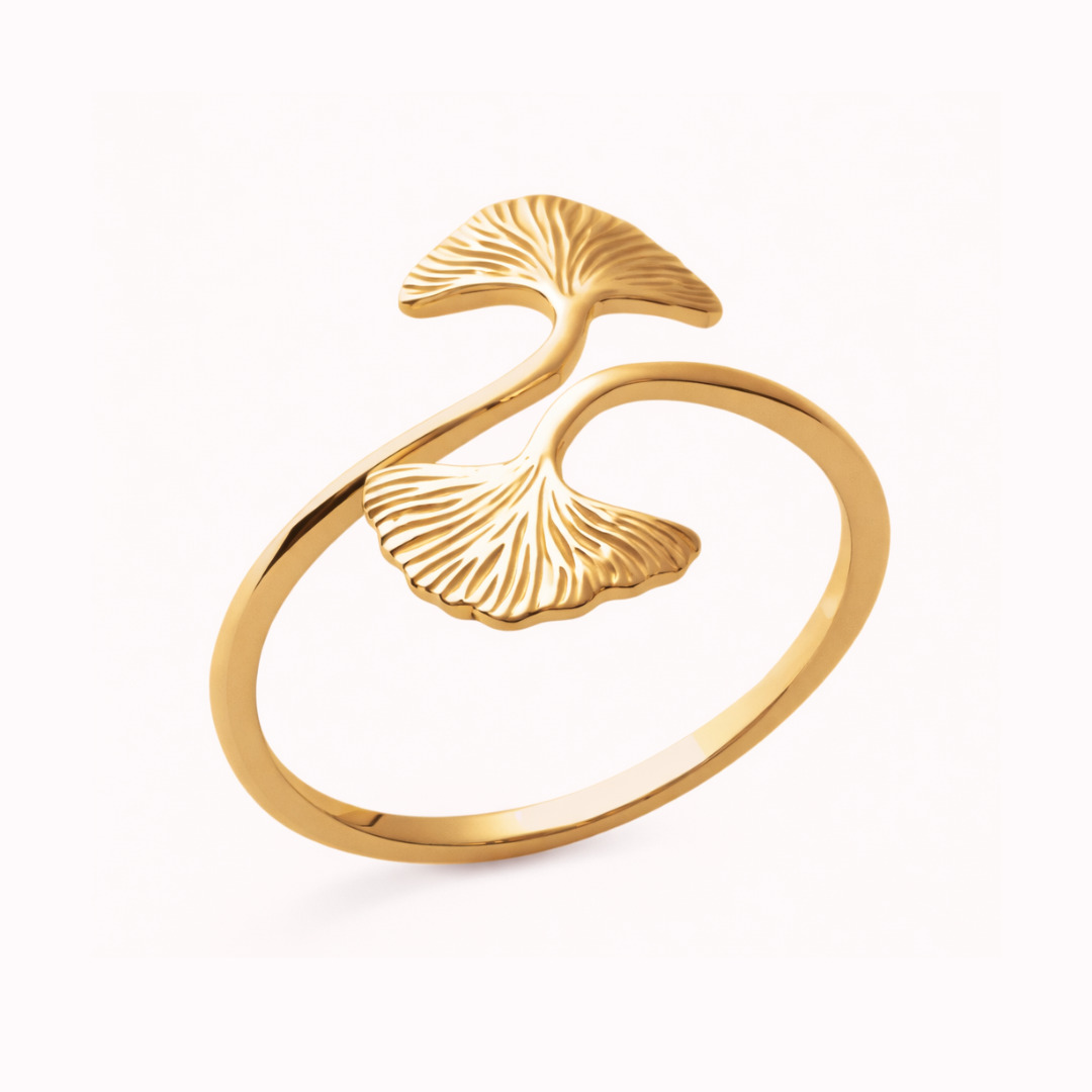Bague GINKO Doré