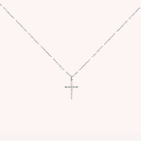 Collier CROIX Argent