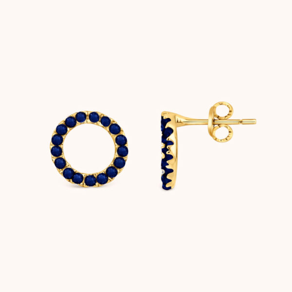 Puces LUCIE Doré bleu