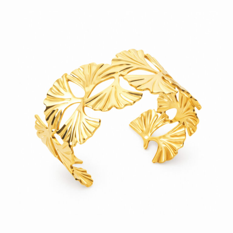 Manchette GINKGO Doré