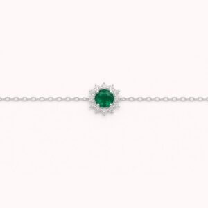 Bracelet ALMA Argent vert
