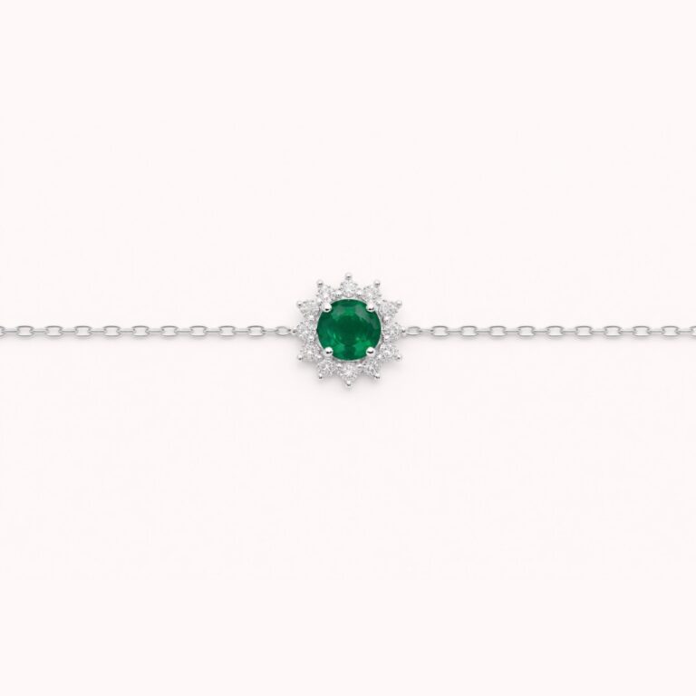 Bracelet ALMA Argent vert
