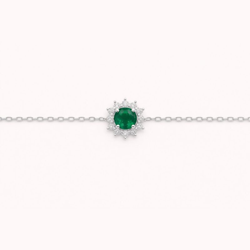 Bracelet ALMA Argent vert