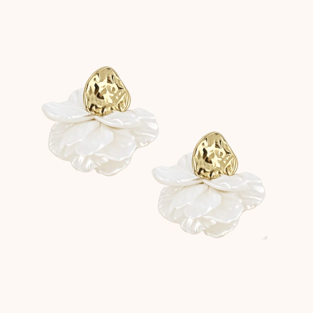 Boucles Jane – Acier Doré