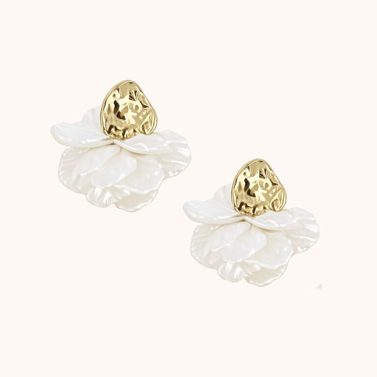 Boucles Jane – Acier Doré